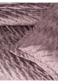 Resim Cotton Box Smart Tek Kişilik Yatak Örtüsü Kadife Varaklı Luz Pudra 