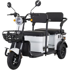 Resim Mondial E-moon Mona Elektrikli 3 Teker Scooter Moped 