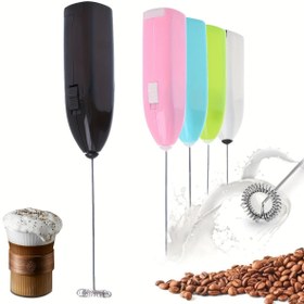 Resim 1 adet Elektrikli Süt Köpürtücü | Çırpıcı | Taşınabilir, Pil ile Çalışan, 304 Paslanmaz Çelik, DIY İçecekler, Kamp, Düğünler ve Mükemmel Anneler Günü için İdeal | Babalar Günü Hediyesi, Süt Köpürtücü, Köpürtücü Çubuğu | Çırpıcı, Mikser Elektrikli El Tipi, Kahve için Köpürtücü 