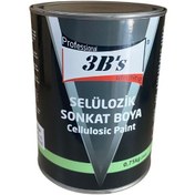 Resim 3B's b's Selülozik Boya Mat Siyah 0,750kg Net 