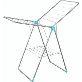 Resim Gri Çamaşır Kurutma Askısı, Pratik ve Dayanıklı Ev Eşyası 