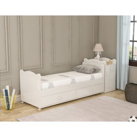 Resim Afilli Bby970 Babysun Luks Bebek Odası Takımı 2 Kapılı Mavi 