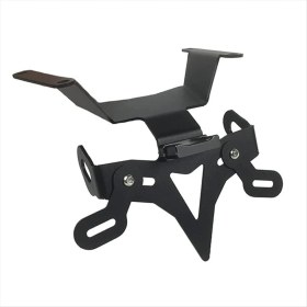Resim Stellar3 Motosiklet Arka Kısa Kuyruk Stok Plaka Tutucu Punta Braketi LED Işık Honda CB650R CBR650R 2019-2020 (Yurt Dışından) 