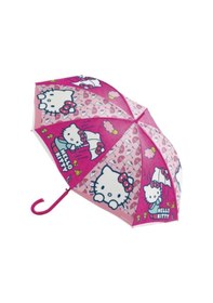 Resim Lisanslı Bardaklı Figürlü Unisex Çocuk Şemsiyesi Pembe 