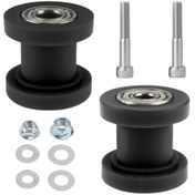 Resim Dream011 Siyah 10mm 8mm Zincir Rulosu Kasnak Gerdirici 125cc 140cc 160cc Dirt Mini Bisiklet Yedek Parça 