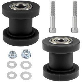 Resim Dream011 Siyah 10mm 8mm Zincir Rulosu Kasnak Gerdirici 125cc 140cc 160cc Dirt Mini Bisiklet Yedek Parça 