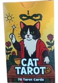 Resim English Tarot 78 Cards İngilizce Tarot Kartı - Cat Tarot 