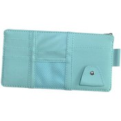 Resim Magideal Suntek Otomatik Güneşlik Düzenleyici Kart, Fermuarlı-mavi 