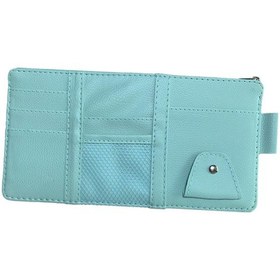 Resim Magideal Suntek Otomatik Güneşlik Düzenleyici Kart, Fermuarlı-mavi 