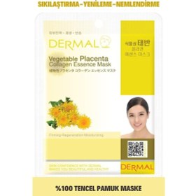Resim Dermal Bitki Plesantası Özlü Kolajen Maskesi 23Gr 