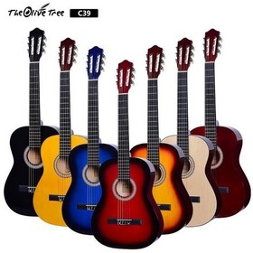 Resim The Olive Tree C39-bk 4/4 Klasik Gitar 