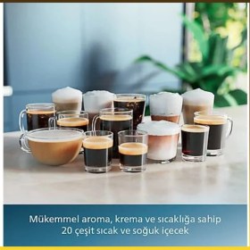Resim Phılıps Tam Otomatik Espresso Makinesi Krom Siyah 