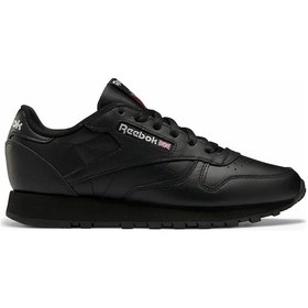 Resim Reebok Classıc Leather Unisex Spor Günlük Sneaker Ayakkabı Siyah Tbn Siyah 
