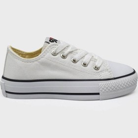 Resim Bulldozer Bul-231902 Beyaz Unısex Çocuk Kısa Converse Beyaz 