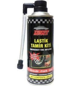 Resim Oto Lastik Tamir Spreyi Lastik Tamir Kiti Büyük Boy 1 Adet 