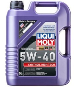 Resim Liqui Moly Synthoil High Tech 5w-40 Motor Yağı 5 L 