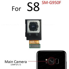Resim Tkgz Samsung Galaxy S8 Arka Kamera 