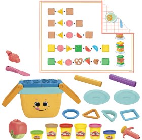 Resim MCM Group F6916 Play-Doh Piknik Şekilleri Başlangıç Seti +3 Yaş 