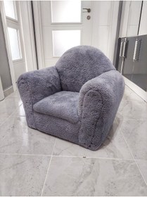 Resim yupo bebek baby equipment Ahşap Çocuk Koltuğu Teddy Koltuk Tedy Berjer Bebek Odası Aksesuar 