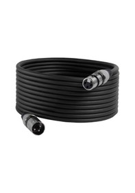Resim Midex Mxl-20m-bk Kaliteli Xlr To Xlr 20 Mt. Mikrofon Kablosu 