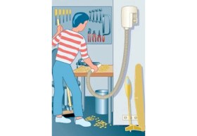 Resim Alfavac Wally Flex Süpürge 