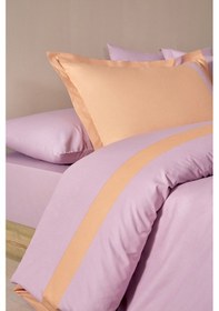 Resim Özdilek Colour Stripe Çift Kişilik Nevresim Takımı 479855 Pembe 