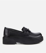 Resim Hotiç Kadın Deri Siyah Kalın Tabanlı Klasik Loafer 01ayh314410a100 01ayh314410a100 Siyah 