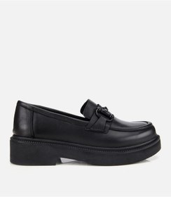 Resim Hotiç Kadın Deri Siyah Kalın Tabanlı Klasik Loafer 01ayh314410a100 01ayh314410a100 Siyah 
