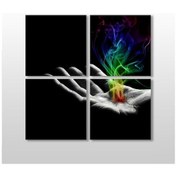 Resim Gücün Simgesi Kanvas Tablo 150x150cm 