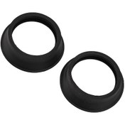 Resim Tenfowee 2 Adet Gummi Gözlük Kapağı Mikroskop Binokülör Monokülör Uyumlu Işık Engeli Göz Koruması Katlanabilir 28-32mm Lens Aksesuarı 