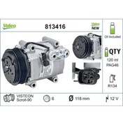 Resim Valeo KLIMA KOMPRESOR FORD FIESTA 1.4TDCI 0812 