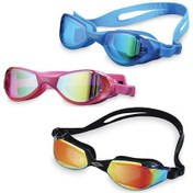 Resim Voit Comfort Aynalı Camlı Yüzücü Gözlüğü Siyah Çok Renkli 