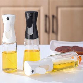 Resim İki Set Güzel Tasarlanmış Yenebilir Yağ Püskürtücü, Çok Fonksiyonlu Püskürtme Şişesi, Zeytinyağı, Sirke, Suyu, Soya Sosu, Sıcak Hava Kızartma Tenceresi, Salata, Barbekü, Pişirme, Kızartma, Kullanımı Kolay 