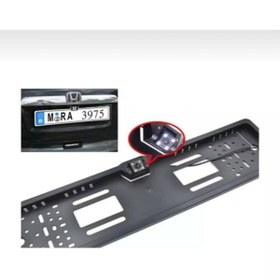 Resim Genel Markalar Car Geri Görüş Kamerası Plakalık Gece Görüş 4 Ledli Klavuz Çizgili 47905- Plakalık47905 