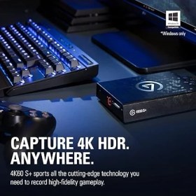 Resim Game Capture 4K60 S+ Harici Video Yakalama Kartı, 1080P60 ve 2160P60 HDR10 Video Yakalama, Sıfır Gecikme (10GAP9901) 