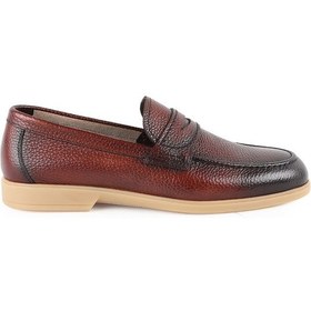 Resim Libero L5956 Erkek Kauçuk Taban Bağcıksız Günlük Loafer Ayakkabı Taba 
