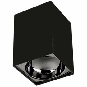 Resim Cata Ct-5420 Bergama Sıva Üstü Siyah + Platin Kasa Gu10 