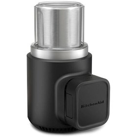 Resim KitchenAid Go Siyah Kablosuz Serisi Bataryalı Kahve Öğütücüsü 