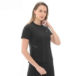 Resim Nike W Nk Swıft Df Ss Top Kadın T-Shirt Siyah 