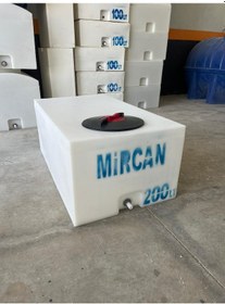 Resim 200 Lt Kare Su Deposu Tankı Bidonu Karavan 