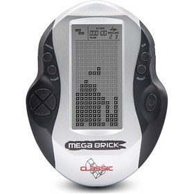 Resim Wezone Klasik Tetris Oyunu İle Büyük Ekranlı Mini El Tipi Oyun Konsolu Zc-901 Siyah 