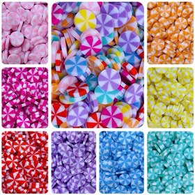 Resim 50g/1.76oz Renkli Limon Charms - DIY Şeker Tabanlı Polimer Kil Tabletleri Dudak Parlatıcısı, Tırnak Sanatı, El Sanatları ve El Yapımı Hediyeler için - Kokusuz Denizyıldızı ve Çamur Dolgu Aksesuarları, Limon Charms El Sanatları, Tırnak Sanatı Malzemeleri, DIY Hediyeler, Charms, Dayanıklı Charms, Sanat Projeleri 