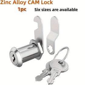 Resim 1 adet Çinko Alaşım CAM Kilidi, 16/20/25/30/35/40mm Boyutlar Mevcut, Parlatılmış Metal Kilidi Seti, Kolay Kurulum, Kabinler, Posta Kutuları, Çekmeceler, Ofis Mobilyaları, RV, Basit Silindirik Tasarım, Güvenli Kilitleme Mekanizması, Dayanıklı Yapı, Güvenli Kilitleme Mekanizması, Dayanıklı Yapı, D 