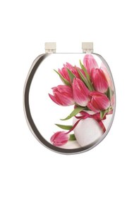 Resim Softy Jumbo Desenli Yumuşak Klozet Kapağı Beyaz 8691580114687 