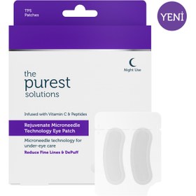 Resim Microneedle Teknolojili Aydınlatıcı & İnce Çizgi Karşıtı Göz Altı Bandı / Patch 