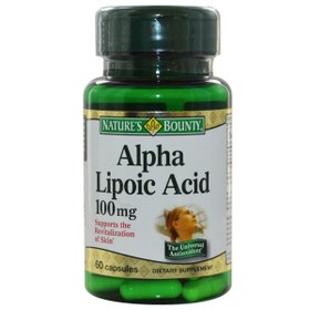 Resim Nature's Bounty Alpha Lipoic Acid 100 mg 60 Kapsül 