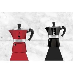 Resim AyrStore - Moka Express Siyah: 3 Cups Ocak Üstü Espresso Pişirici - 130ML - Alüminyum Gövde - 