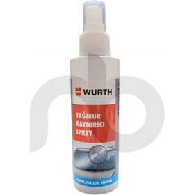 Resim Würth Yağmur Kaydırıcı Sprey Cam Su Itici Kaydırıcı 150 ml 