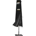 Resim Hype Store Bahçe Şemsiye Kılıfı, Parasol Konsol Şemsiyesi Brandası, Koruma Örtüsü, Su Geçirmez, Hava Koşullarına Dayanıklı Bahçe Gölgelik Güneşlik Örtüsü (190-30/50 Cm) Siyah 