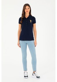 Resim U.S. Polo Assn. Kadın Açık Mavi Skinny High Waist Fit Jean Pantolon 50280332-DN0021 